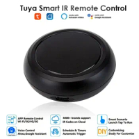 WiFi Smart IR Remote Control Universal Tuya Infrared Remote Blaster IR Controller Voice Control for TV AC DVD Alexa Google Home