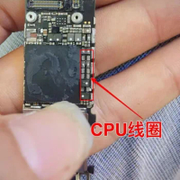 CPU Boost Coil Capacitor on Motherboard Mainboard Logic Board Circuits For iPhone 6S 7 7P 8 8Plus X XS MAX Accessory Bundles