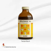 SULPIDON Inj 50ML + Spuit 3ml Sanbe: Analgesik, Antipiretik, dan Antispasmodik untuk Hewan TANPA SUN