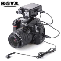 BOYA BY-SM80 Stereo Video Microphone with Windshield for Canon Nikon Sony DSLR Camera Camcorder