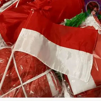 bendera stik tangan isi 20pcs