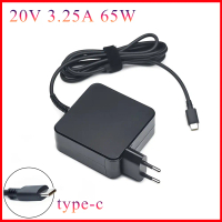 Bộ sạc Bộ Chuyển Đổi nguồn máy tính xách tay USB Type-C AC, 20V 3.25A 65W, Tương thích với Lenovo Th