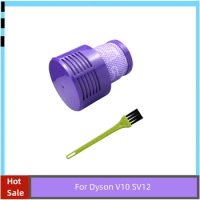 Washable Filters for Dyson V10 SV12 Cyclone Animal Absolute Total Clean Vacuum Cleaner Accessories Replacement Spare Parts