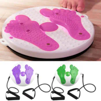 Twist Board For Exercise Twist Exercise Board With Tension Rope Foot Massage Waist Sculptor Machine Body Shaping Waist Twisting