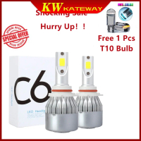 Đèn LED Đèn Pha, KATEWAY, C6 6500K, H1, H3, H4, H7, H11, 9005, 9006, Bóng Đèn Sương Mù, Đèn Chiếu Sư