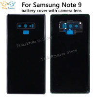 Back Battery Door Rear Glass Case For Samsung Galaxy Note9 Note 9 N9600 SM-N9600 Phone Back cover