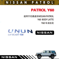 Car decals for Nissan Patrol Y60 UN decals Nissan Patrol Y60 UN