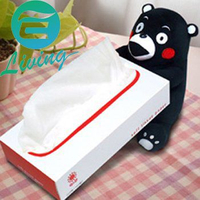 【$199超取免運】日本 MEIHO 熊本熊 面紙盒套 KM-003【樂天APP下單最高20%點數回饋】