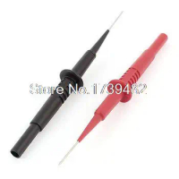 2PCS Multimeter Universal Probe Test Pin Needle Tester 4mm Socket
