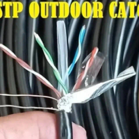 Kabel LAN Meteran FTP STP Cat6 Outdoor Cable for Cctv Indihome