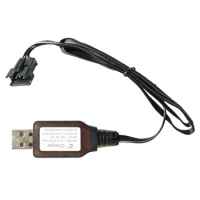 7.4v 3.7V SM4P Li-ion Battery Reverse Charging Adapter Electric Toy Car E561 Excavator USB Cable