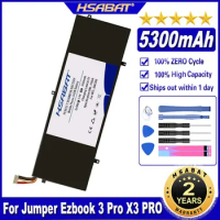 P313R 3282122-2S 5300mAh Laptop Battery for Jumper Ezbook 3 Pro X3 Trekstore Surfbook A13B PEAQ SLIM S130 W-3687265 3587265P