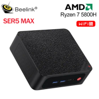 Beelink SER5 MAX 5800H WiFi6E Mini PC AMD Ryzen 5 5560U 5700U DDR4 16GB 32GB 500GB SSD BT5.2 4K 60Hz 1000M Desktop Game Computer