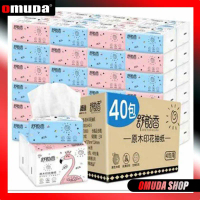 OMUDA_SHOP สินค้าใหม่! กระดาษทิชชู่ 1 ห่อ 180 แผ่นไร้ฝุ่นราคาถูก  ร้อน