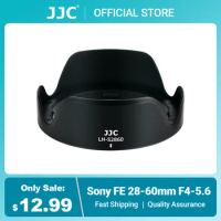 JJC Lens Hood Compatible with Sony FE 28-60mm F4-5.6 &amp; E PZ 16-50mm F3.5-5.6 OSS Lenses for Sony ZV-E1 A7IV A7III A6600 A6400