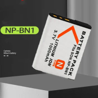 NP-BN1 NP BN1 Camera Battery For Sony WX7 W830 TF1 TX66 DSC-TX100V DSC-TX200V DSC-QX30 QX10 1000mAh USB Battery Charger