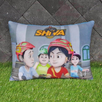 Bantal Kotak Motif Kartun Shiva