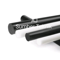 Nylon PE Batangan Diameter 90mm / Nylon Hitam-Putih