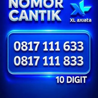 XL Nomor Cantik Kartu Perdana Cantik XL AXIATA 10 DiGIT 0817 111 833
