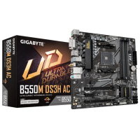 【GIGABYTE 技嘉】B550M DS3H AC DDR4 主機板+AMD R3 4100 4核心(M+C 組合包)