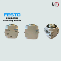 FESTO Modul Pembagian Pneumatik FRM-D-MIDI 170686 Aliran 8200 l/min Tekanan 16 Bar Optimalisasi Perf