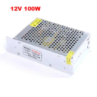 12v 100w led power supply dc12v led driver 100w,Aluminum AC 110V 220V to 12v 100w led driver lighting transformer for led light