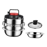 Small Pressure Cooker Multifunction Universal Household Pressure Cooker Micro Pressure Cooker for Rice Sous Vide Slow Cooker