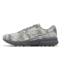 Brooks 慢跑鞋 Ghost 15 男鞋 灰 粉紅 高足弓 魔鬼系列 15代 數位迷彩 緩衝 路跑 1103931D147