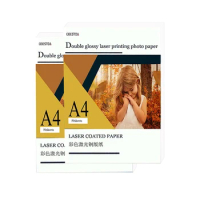 A4 157g Double-sided High Glossy Photo Paper Laser Printer Paper Coated Paper Flyer Magazine Business Card Color Printing Paper