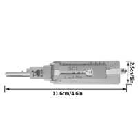 Lees lock 2 in 1 Car Door Lock Pick Decoder Unlock Tool KW1 SS001 SS002 KW5 SC1 SC4 Hand Locksmith T