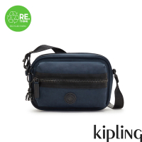 Kipling 礦藍磷灰色輕便側肩小包-ENISE