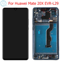 Mate 20x LCD For Huawei Mate 20X Display With Frame AMOLED 7.2" Mate20X EVR-L29 LCD Touch Screen Panel Assembly