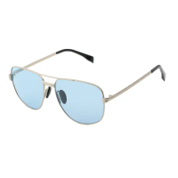 【MEGASOL】寶麗萊UV400時尚中性偏光太陽眼鏡變色墨鏡(感光智能變色灰片彩片全天候適用-BS8605)