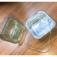 Alumunium Foil Cup Ox 100 Dengan Tutup [ 100 Pcs ] Pasti Diskon