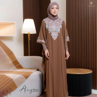 TUNIKMY [BROWN] Kaftan Aryna With Inner Dress