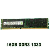 1 pcs For Samsung RAM M393B2G70BH0-CH9 PC3-10600R 16G Server Memory Fast Ship High Quality 16GB 2Rx4 DDR3 1333