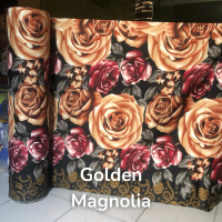 Kain meteran disperse microtex - GOLDEN MAGNOLIA