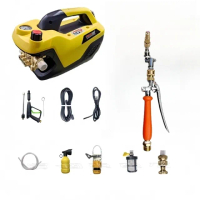 【一本店鋪】6號洗冷氣套裝組+K120清洗機(110V可調壓全自動洗車機 洗地機 洗紗窗 洗冷氣 洗洗衣機)