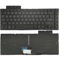 Laptop Keyboard For ASUS ROG Zephyrus M GU502DU Black With Backlit Without Frame United States US