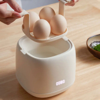 หม้อต้มไข่ไฟฟ้า Smart Egg Cooker เครื่องอาหารเช้า Multicooker Steamer Automatic Egg Custard Steaming Cooker 220V