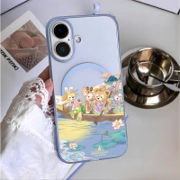 Magnetic Phone Case, Ice Frost Cartoon Design, Suitable for iPhone 17 Pro Max/15/iPhone 16 Pro/14 Pr