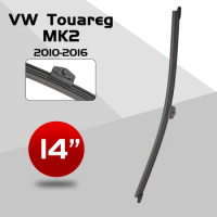 For VW Touareg MK2 2010 - 2016 2011 20212 2013 2014 2015 Rear Windshield Windscreen Blade Wiper 14" Car Glass Accessories