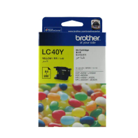 【brother】官方直營 LC40Y 黃色墨水匣(DCP-J525W/DCP-J725DW/DCP-J925DW/MFC-J430W/MFC-J432W/MFC-J625DW)