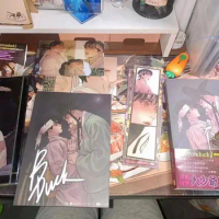 Korean BL Love Anime Book Byeonduck Chinese Limited Edition Volume 1-6 Hot Painter of the Night Comic Book