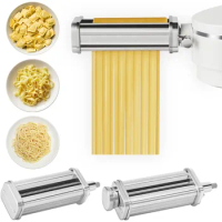 Instant Pot Pasta Maker Attachment for Instant Stand Mixer Pro Fettucine Cutter and Spaghetti Cutter Attachments
