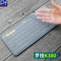 Ultra Thin Silicone Laptop Keyboard Cover Skin Protector for Logitech K380 Keyboard