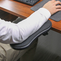 桌上型電腦手托架創意居家辦公桌手托架可旋轉臂托手臂支撐架桌面手托架