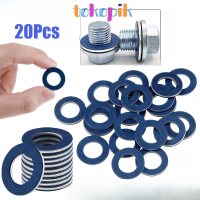 20PCS Washer Oil Drain Plug Toyota M12 12MM Gasket Oli Mobil OE 90430-12031 Ring Baut Tap Oli Untuk 