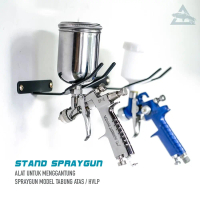 Stand Spraygun - dudukan atau gantungan Spraygun HVLP cat semprot
