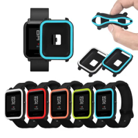 Protective Case for Xiaomi Amazfit Bip Youth Watch Soft Silicone Shell for Amazfit Bit Cover Frame Bumper Protector Accessories